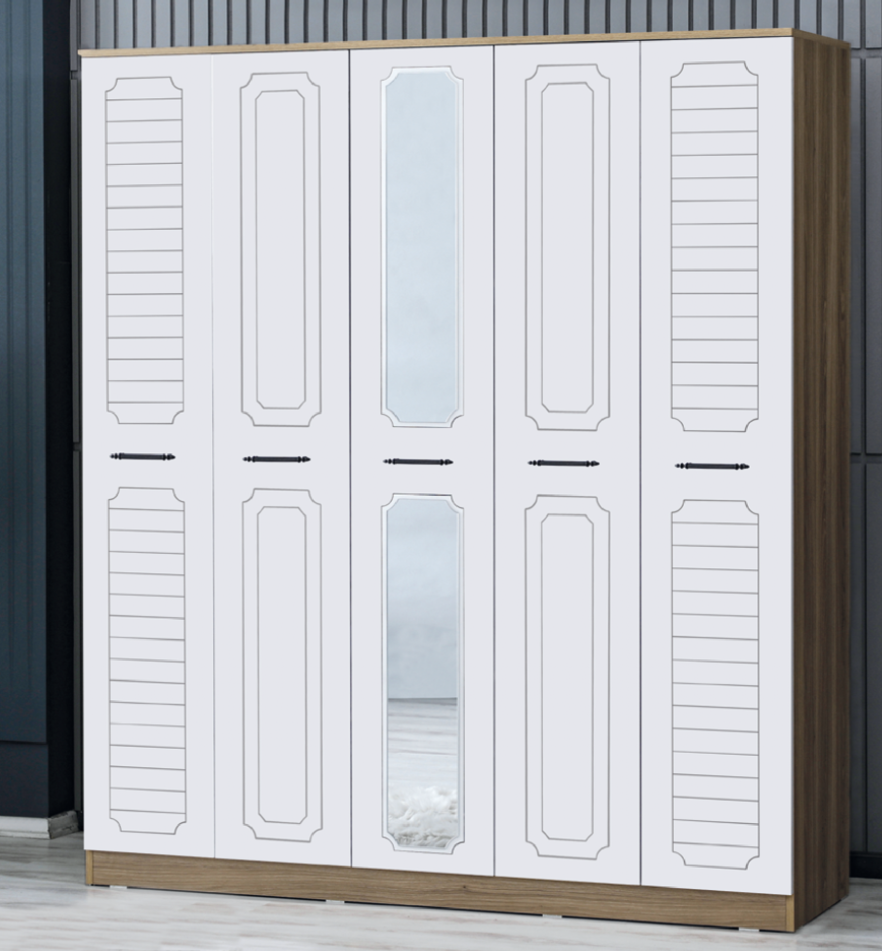 HİRA 5 Lİ GARDOLAP